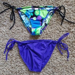 Two venus string bikini bottoms